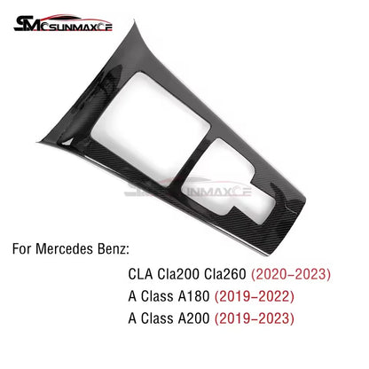 Mercedes-Benz AMG A35 A45 A45S W177 CLA200 CLA250 Carbon Fiber Gear Shift Trim