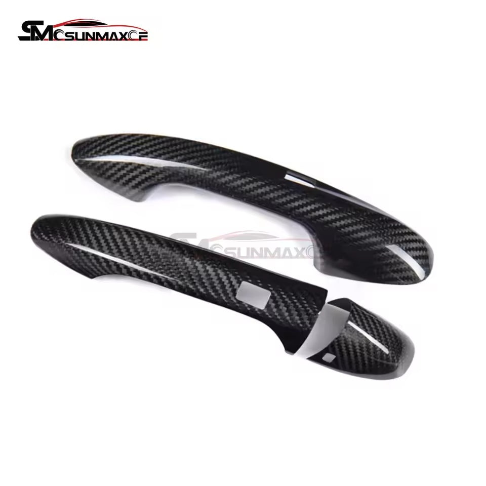 Mercedes-Benz C E S Class W205 W213 X253 W222 GLC W177 V177 C118 Carbon Fiber Door Handle Trim