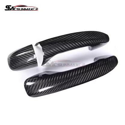 Mercedes-Benz C E S Class W205 W213 X253 W222 GLC W177 V177 C118 Carbon Fiber Door Handle Trim