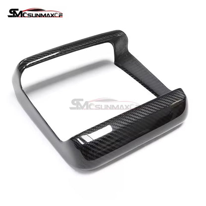 Tesla Model S 2021-2023 Carbon Fiber Rear Screen Frame Cover
