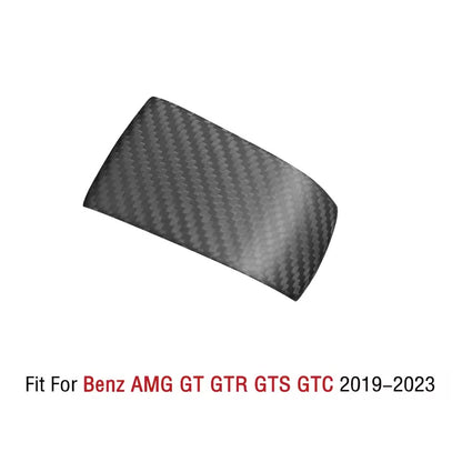 Carbon Fiber Gear Shift Knob Cover for Mercedes AMG GT/GTS/GTR (2019-2023)