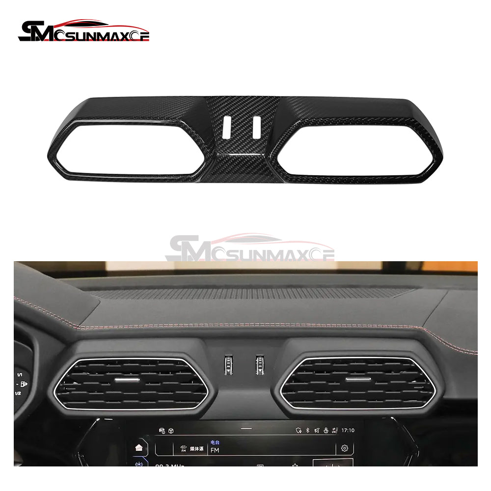 Lamborghini Urus Carbon Fiber Dashboard Air Vent Panel Cover (2018-2025)