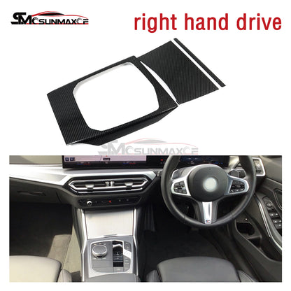 BMW 2 3 4 Series G20 G22 G42 G80 G82 Carbon Fiber Gear Shift Panel Cover