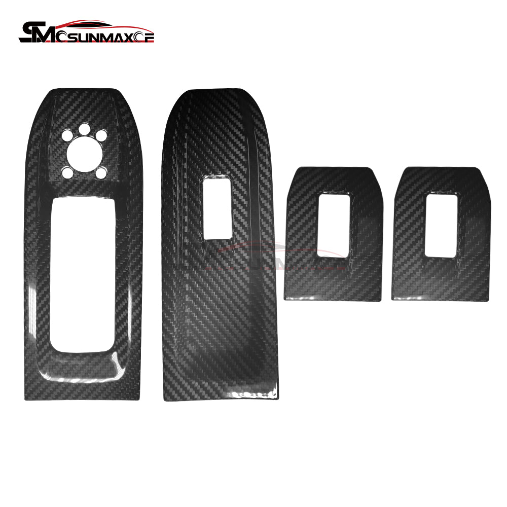 Lamborghini Urus Carbon Fiber Door Trim & Window Switch Covers (2018-2025)