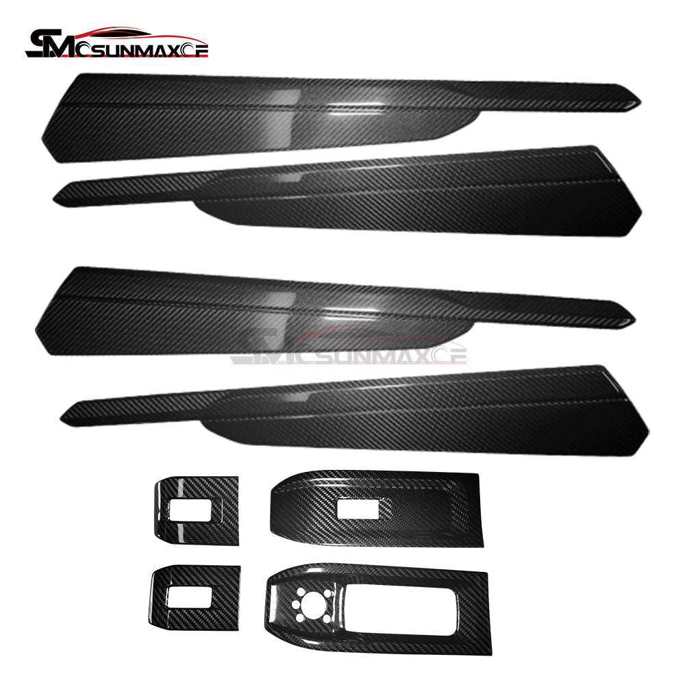Lamborghini Urus Carbon Fiber Door Trim & Window Switch Covers (2018-2025)