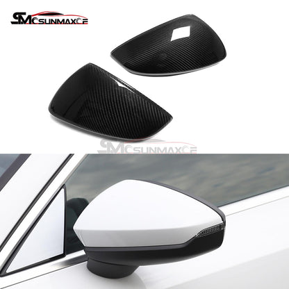 Audi A3 8Y S3 RS3 Carbon Fiber Side Mirror Covers (LHD, 2021-2024)