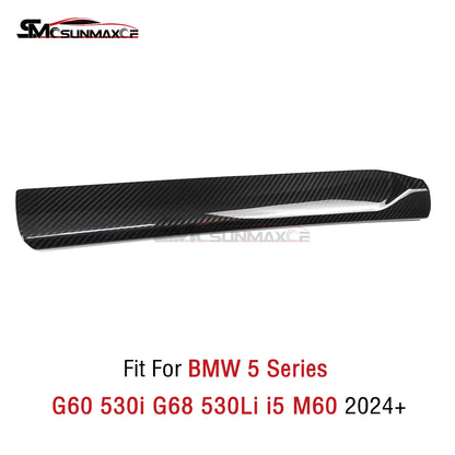BMW 5 Series i5 G60 G68 M60 Carbon Fiber Dashboard Navigation Trim (2024)