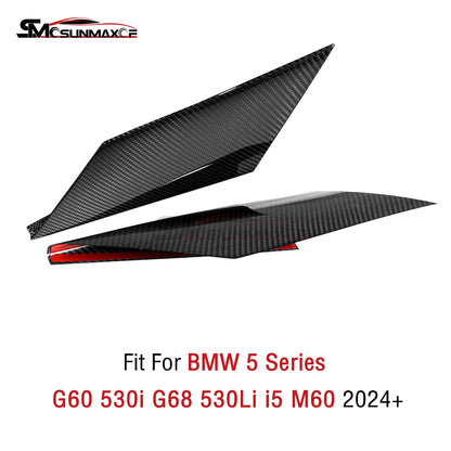 BMW 5 Series G60 G68 i5 M60 Carbon Fiber Gear Shift Side Panel Trim (2024)