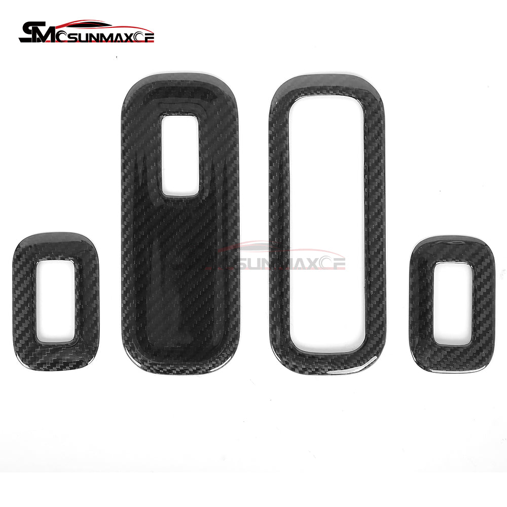 Mercedes-Benz CLA C118 W177 V177 A35 A45 Carbon Fiber Window & Trunk Button Frame Cover