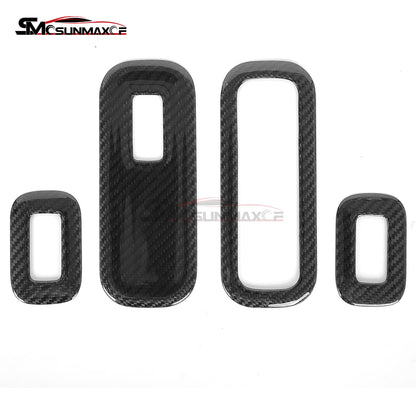 Mercedes-Benz CLA C118 W177 V177 A35 A45 Carbon Fiber Window & Trunk Button Frame Cover